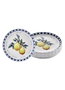 Hermia Juego de Platos de Servicio Amarillo (6 piezas) ODL0004